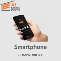 smartphone compatibility for garage doors