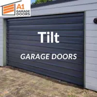 Tilt garage door options by A1 Garage Doors