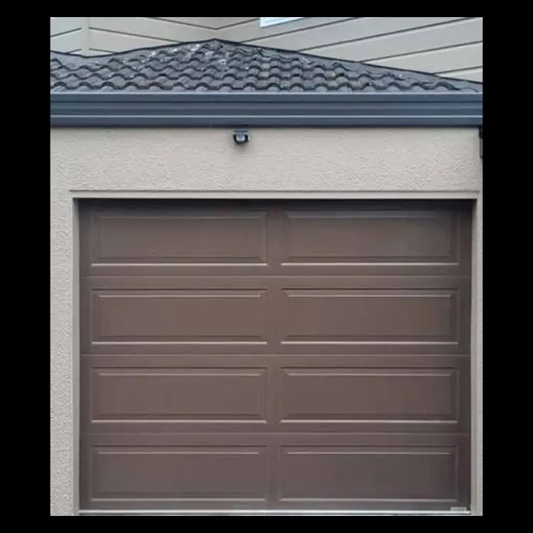 traditional pressed garage door